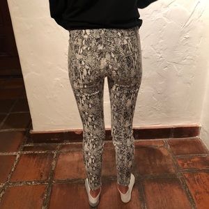 Joe’s Jeans Python Snake Print